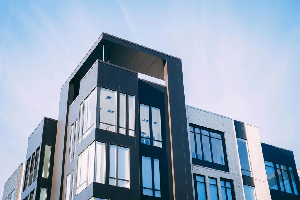 Commercial building housing a New Zealand business