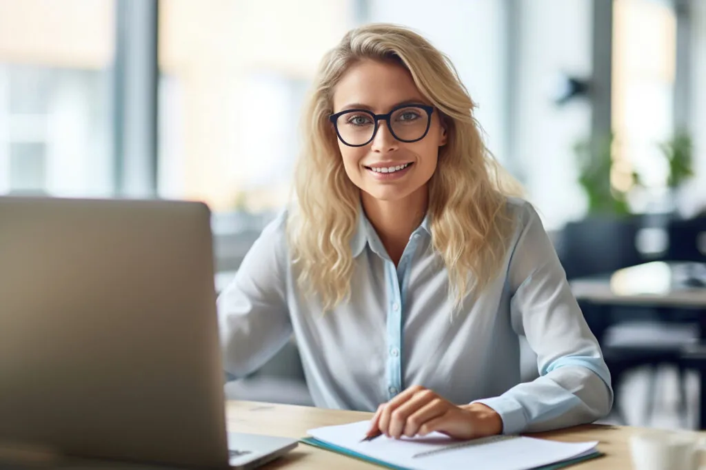 Franchise owner preparing her business for sale